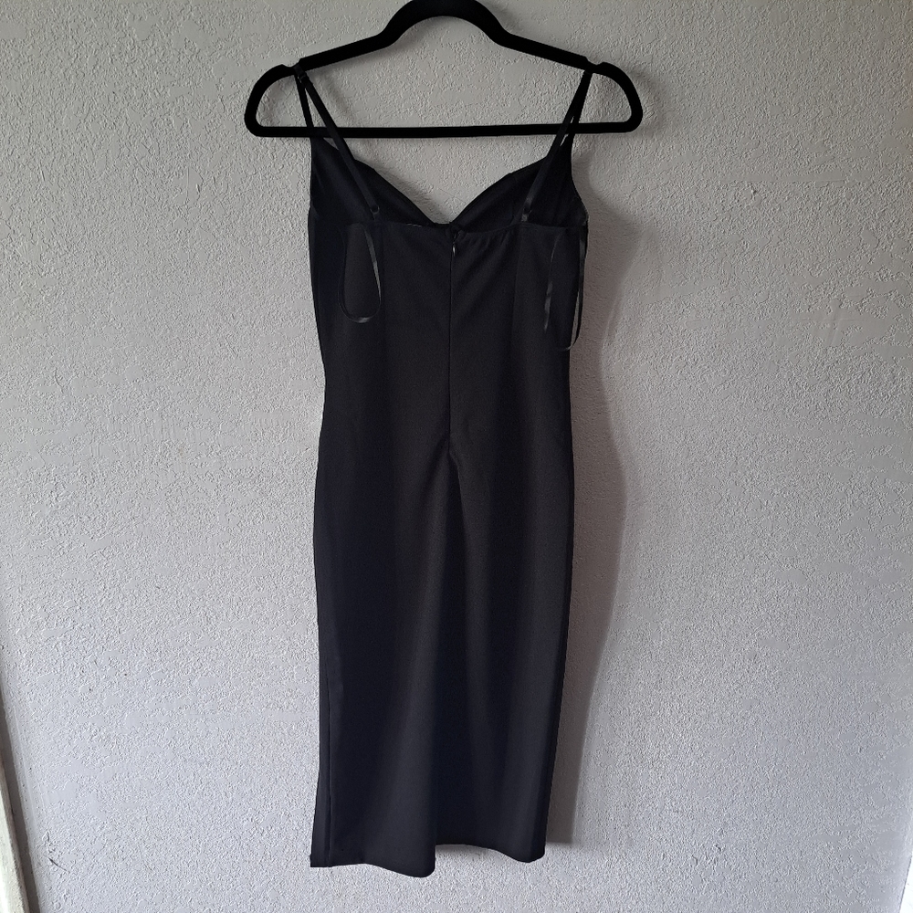 Embellished Fashion Nova Black dress - Picture 5 of 6